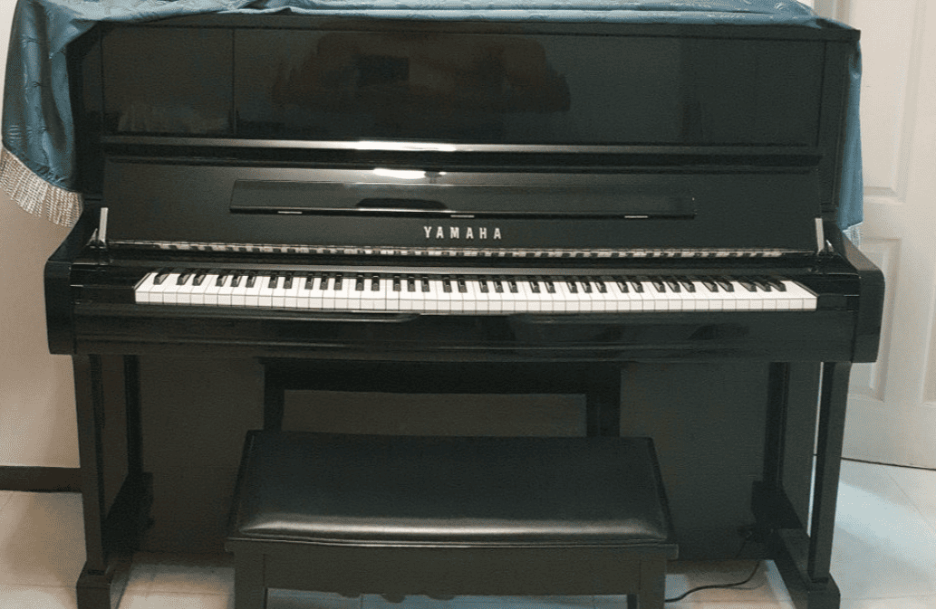 Акустическое пианино Yamaha U1J PEC - чёрный хром полированный