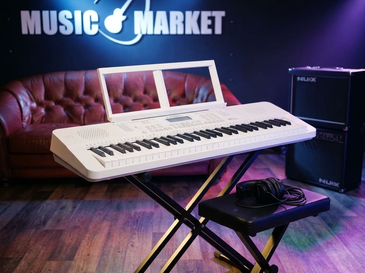 MK110-WH Синтезатор, 61 клавиша, Medeli