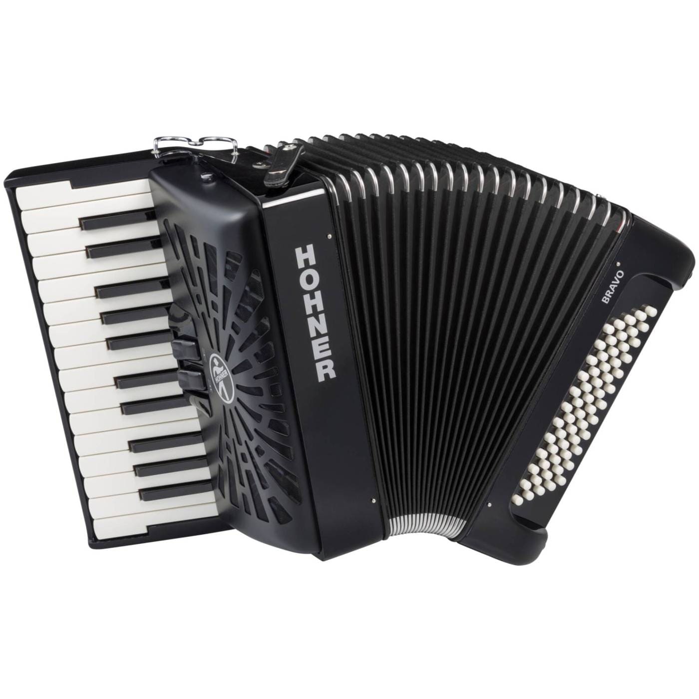 HOHNER Bravo II 60 black - Аккордеон 1/2