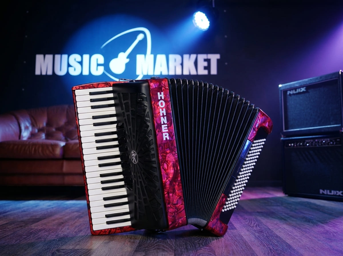 HOHNER Bravo III 120 red - Аккордеон 4/4