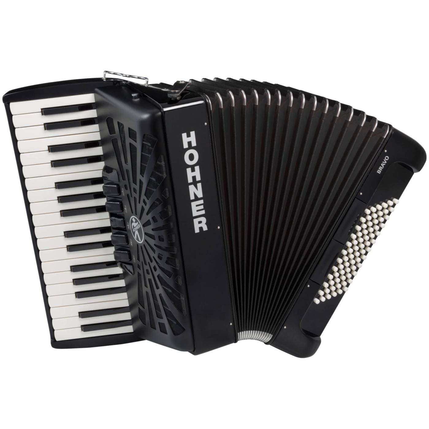 HOHNER Bravo III 72 black - Аккордеон 3/4