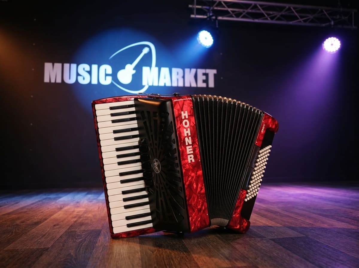 HOHNER Bravo III 72 red - Аккордеон 3/4