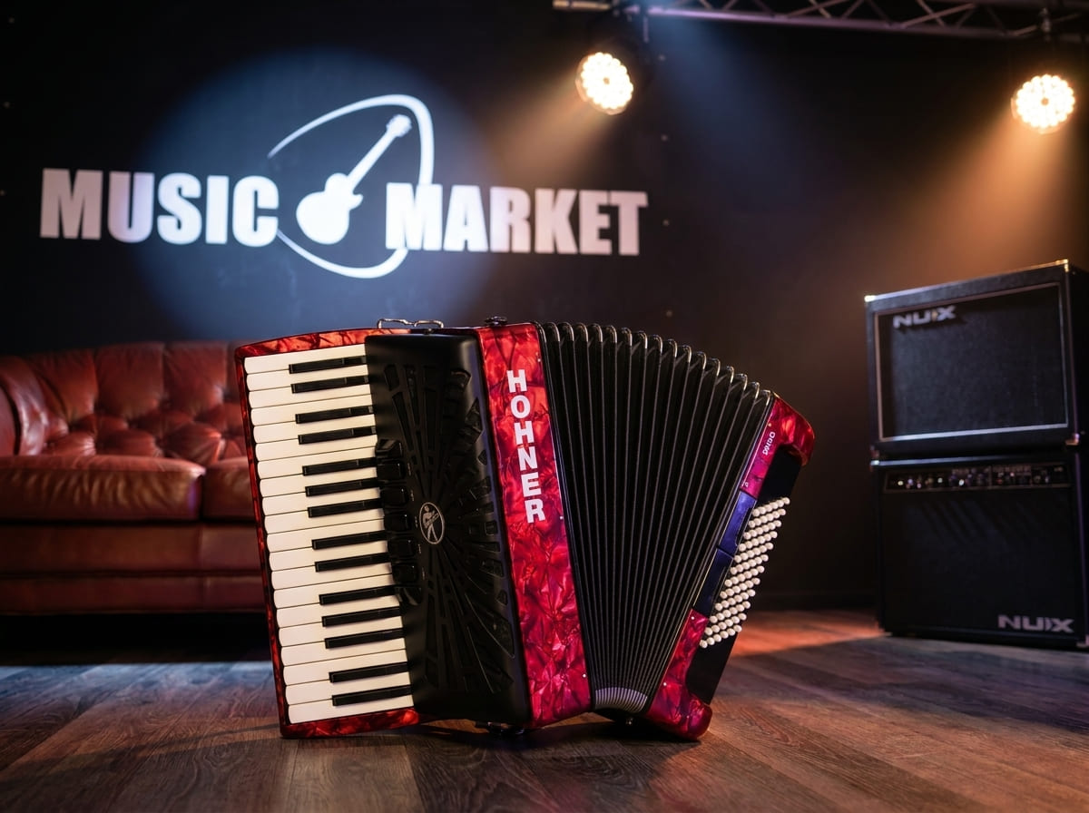 HOHNER Bravo III 72 red - Аккордеон 3/4