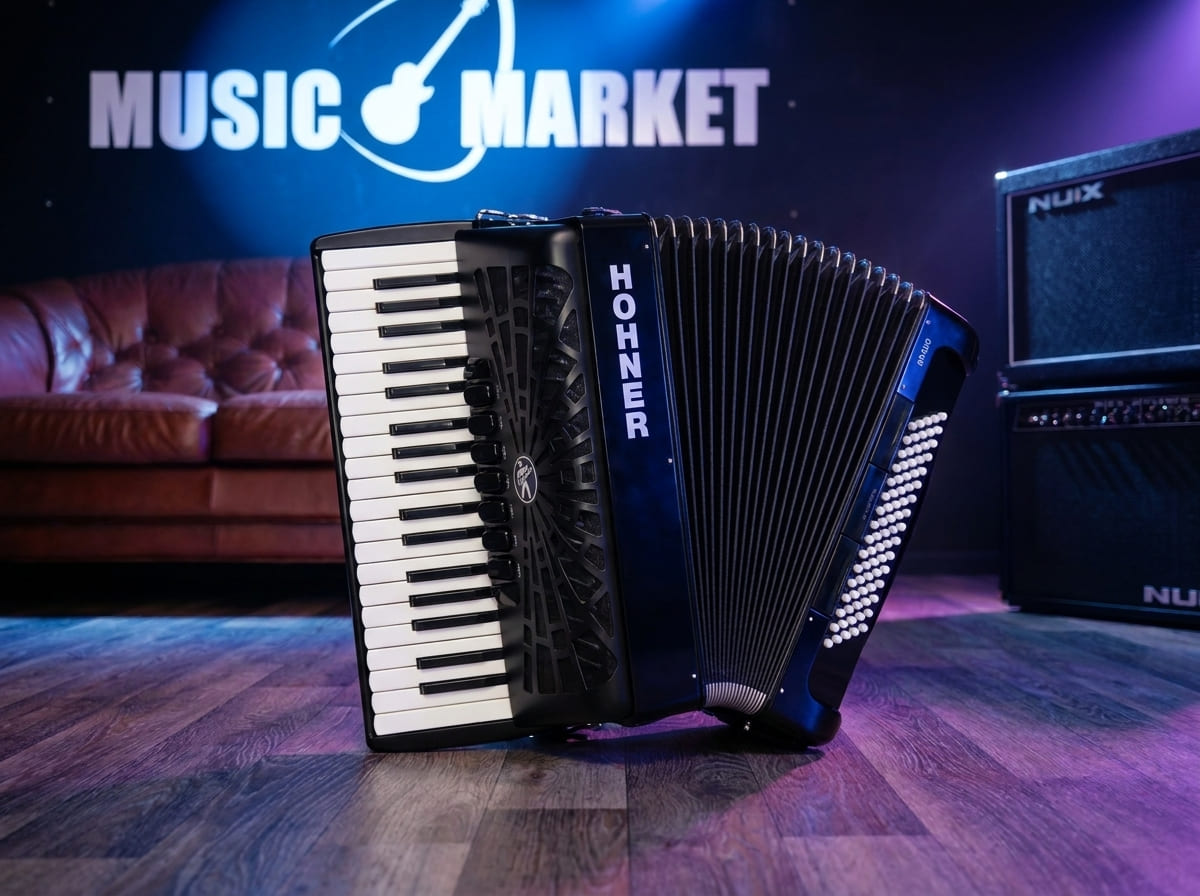 HOHNER Bravo III 80 black - Аккордеон 7/8