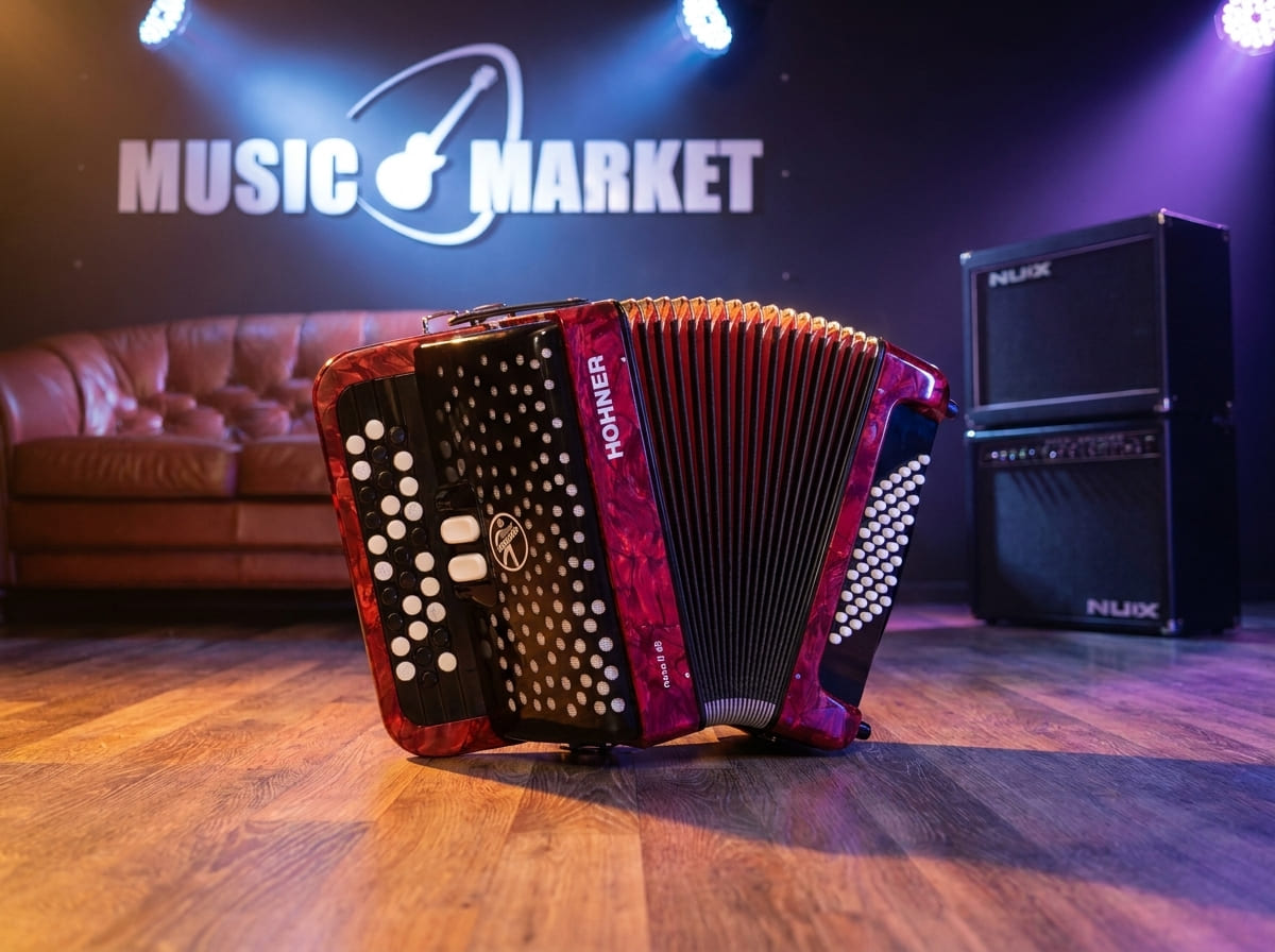 HOHNER Nova II 48 red - Баян ученический