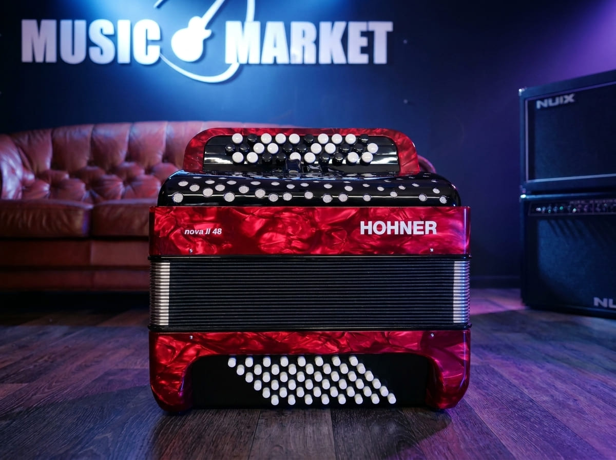 HOHNER Nova II 48 red - Баян ученический