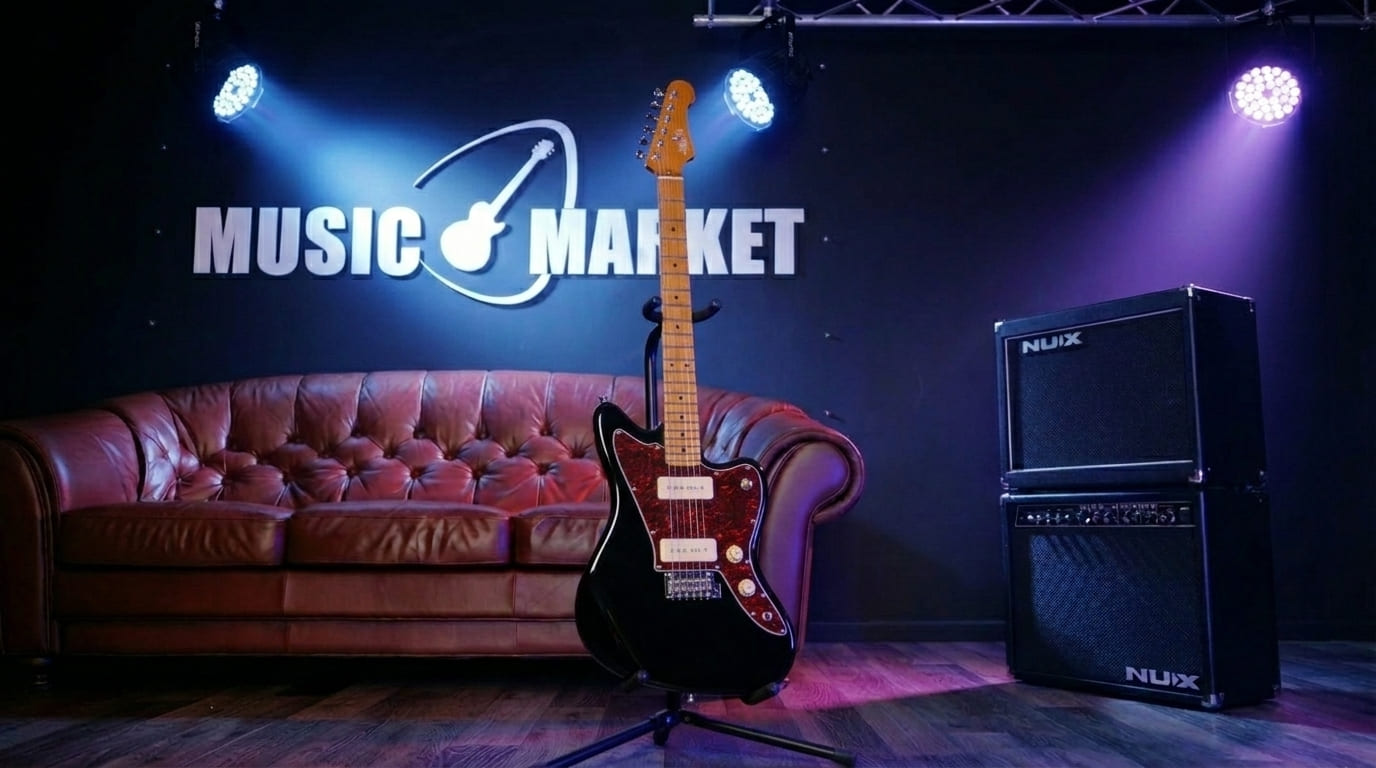 Электрогитара JET JJ-300 P90 BK