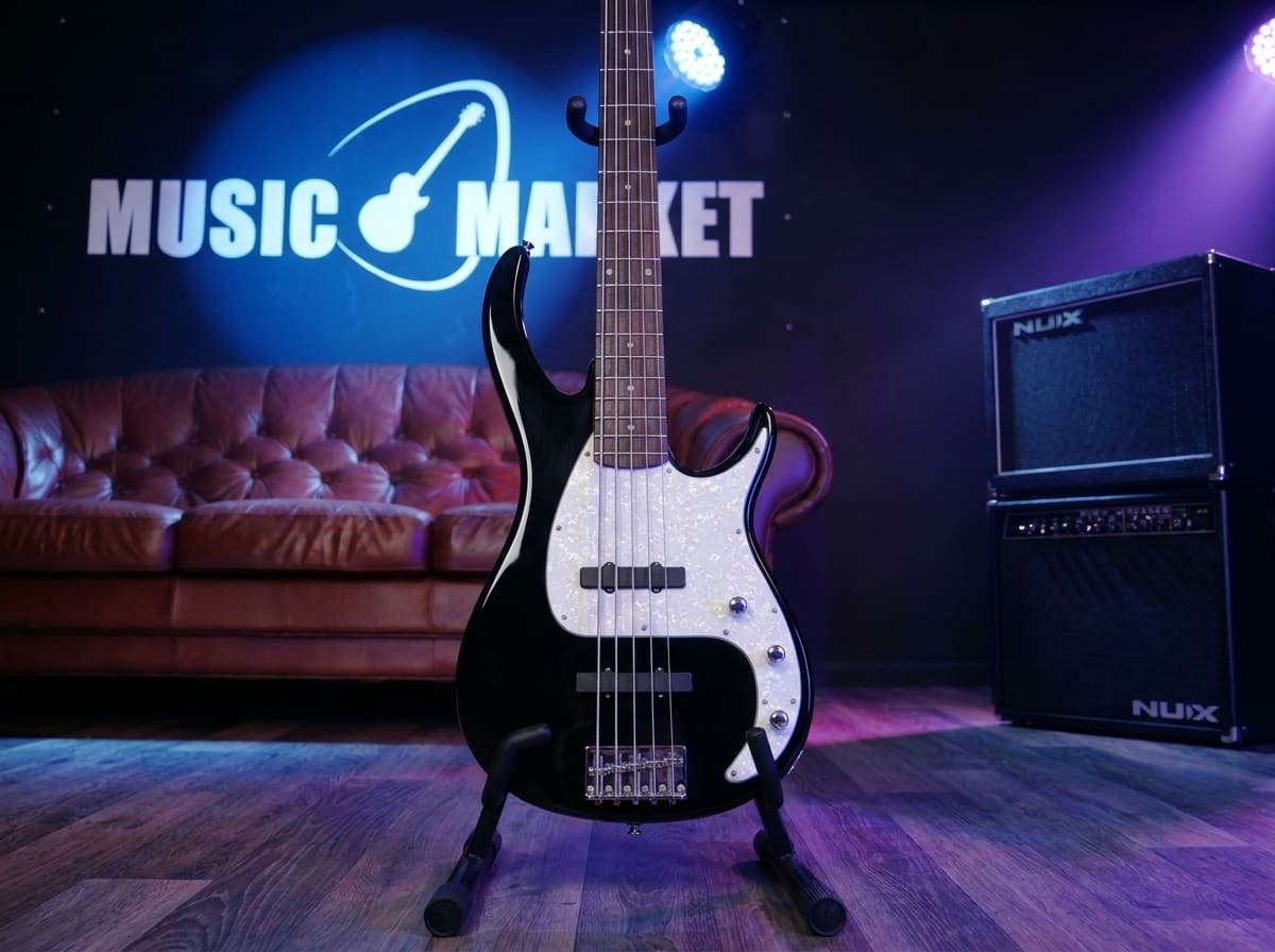 PEAVEY Milestone 5 Black - Бас-гитара 5 струн