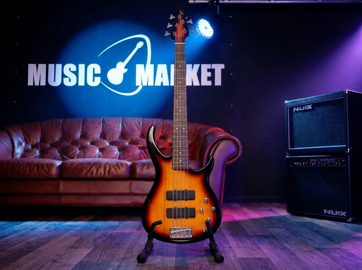 PEAVEY Milestone 5 Plus Sunburst - Бас-гитара 5 струн