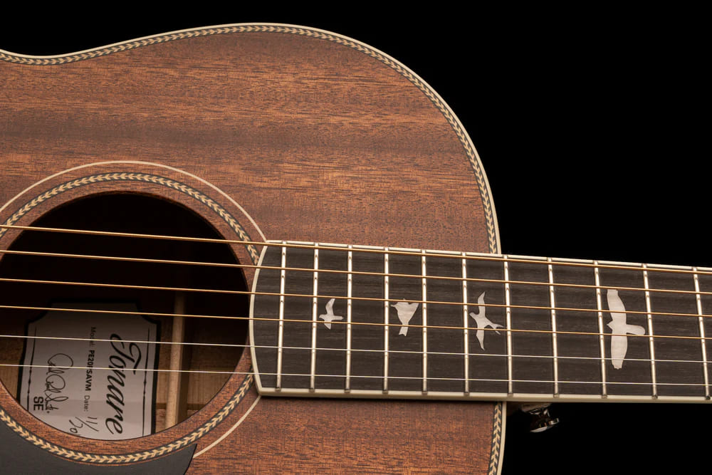 Электроакустическая гитара PRS SE P20E PARLOR W/PIEZO SATIN MAHOGANY