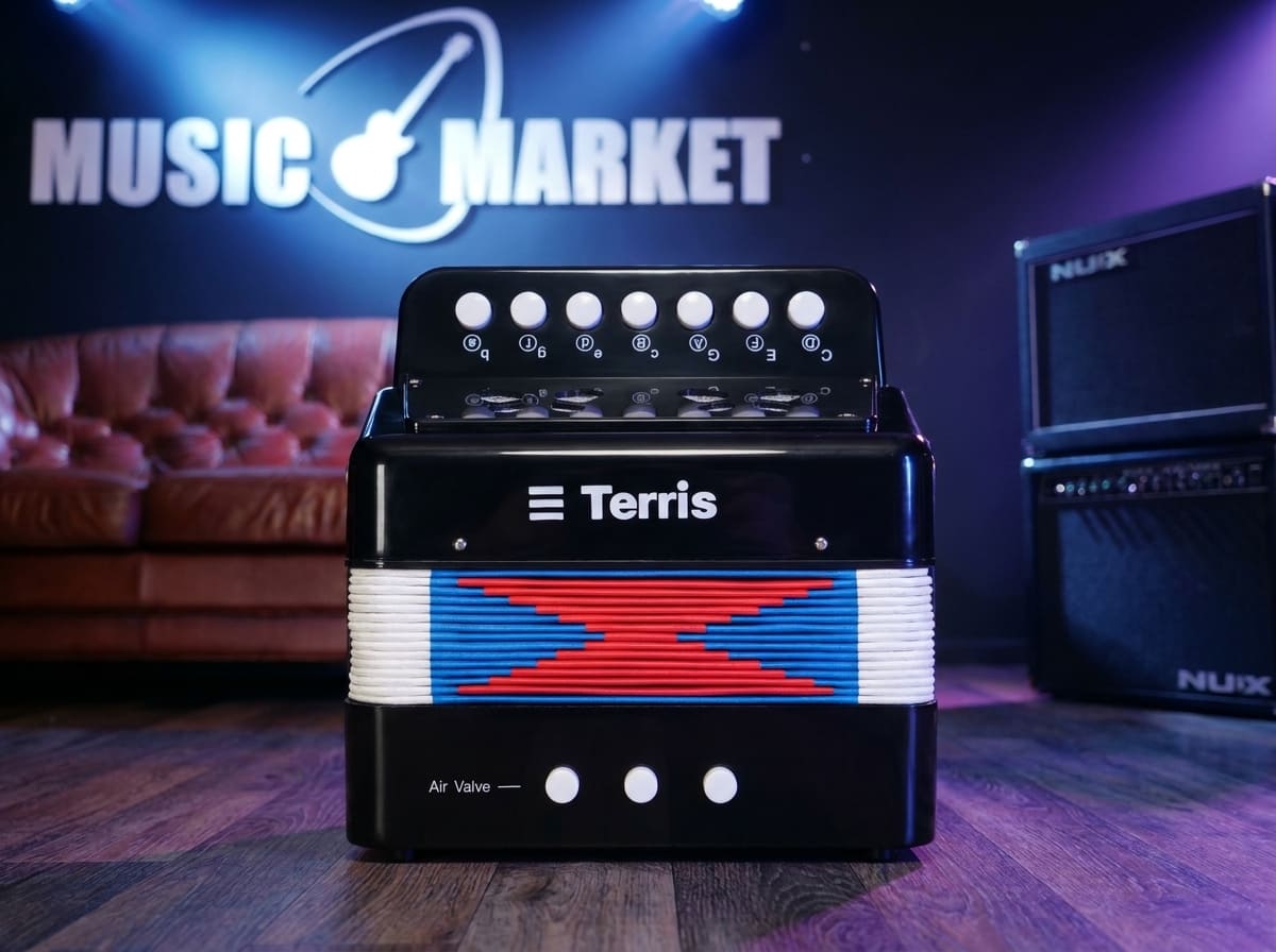 TERRIS TB-7/2 BK-1 - Баян детский